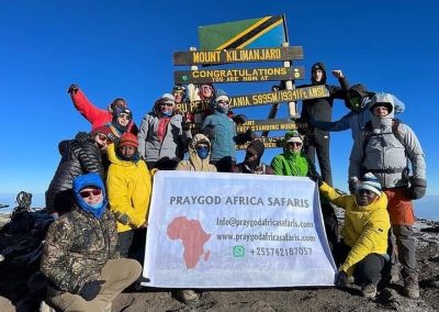 6 DAYS KILIMANJARO CLIMBING MARANGU ROUTE